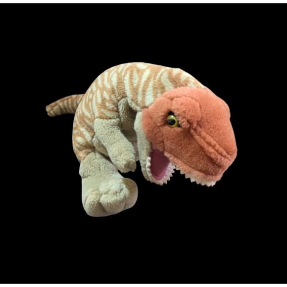 Wild Republic Plush T-Rex Dinosaur 12" Stuffed Animal Toy Tyrannosaurus Sitting - Picture 2 of 10
